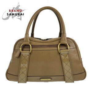 Burberry check Khaki Green brown leather handbag shoulder bag